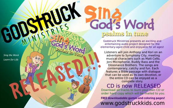 Sing God’s Word – Psalms in Tune CD has been RELEASED!!